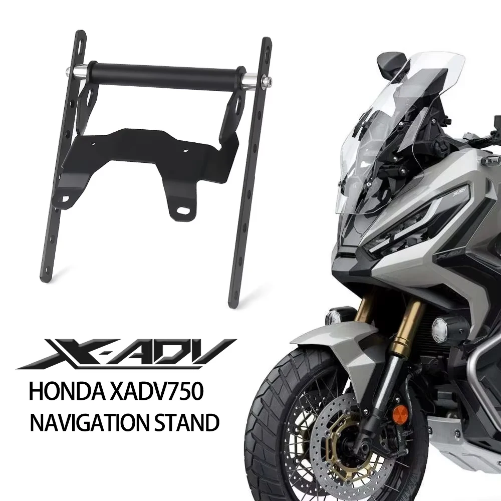 

New Motorcycle Metals Accessories Navigation Bracket Holder Black For Honda XADV750 X-ADV750 XADV 750 X-ADV 750 xadv750