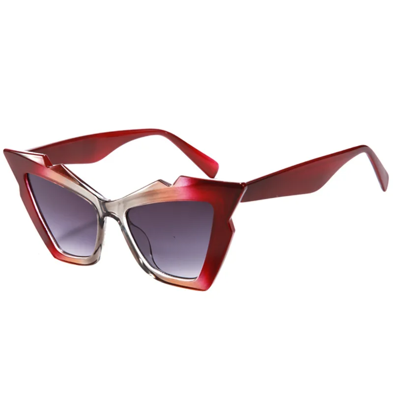 

New Retro Cat Eye Sunglasses For Women Sexy Red Fashion Sun Glasses Colorful Vintage Ladies Shades UV400 Female Male Gafas