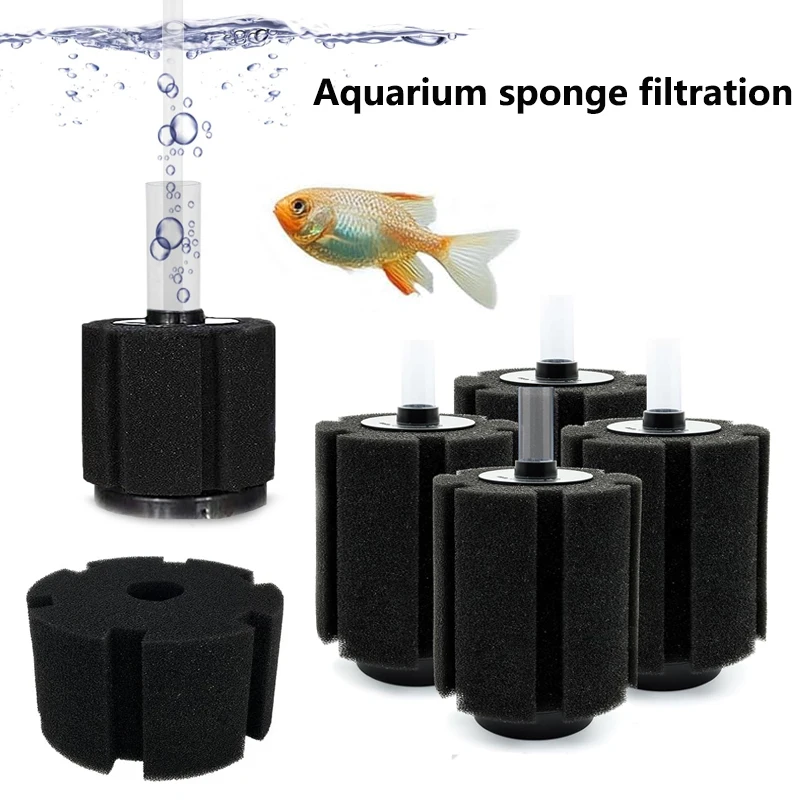 Aquarium Filter Sponge For Fish Tank  Pump Skimmer Biochemical Sponge Filter Aquarium Bio Filter Filtro Aquario Acessorio