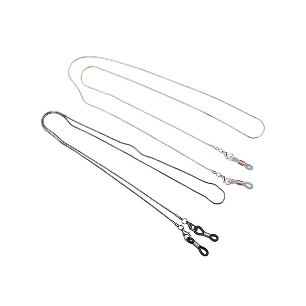 Neck Strap String Hanging Chain Snake Bone Chain Metal Chain Spectacle Cord Metal Glasses Chain Sunglasses Chains Mask Chain