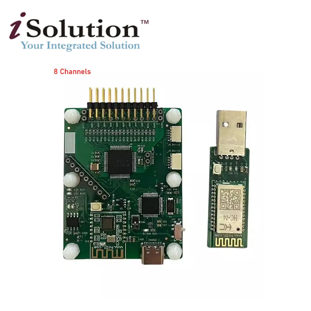 

ADS1299 EEG Acquisition Module, 8, 16 Channel Bluetooth EEG/BCI interface