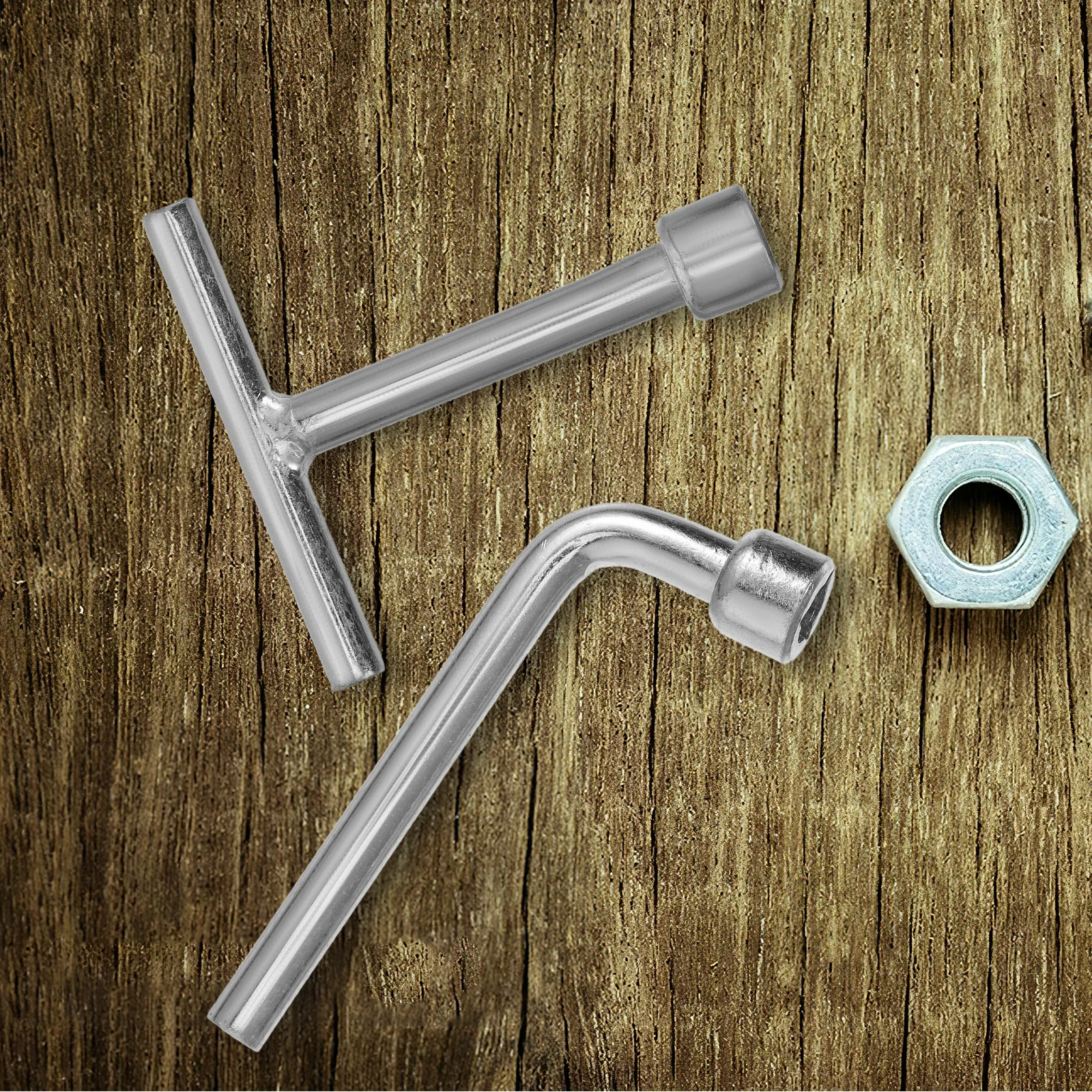 

2pcs Triangle Socket Spanner Key Stainless Steel For Utility Cupboard Control Panel Meter Box Electric Cabinet Repair Tool Hand