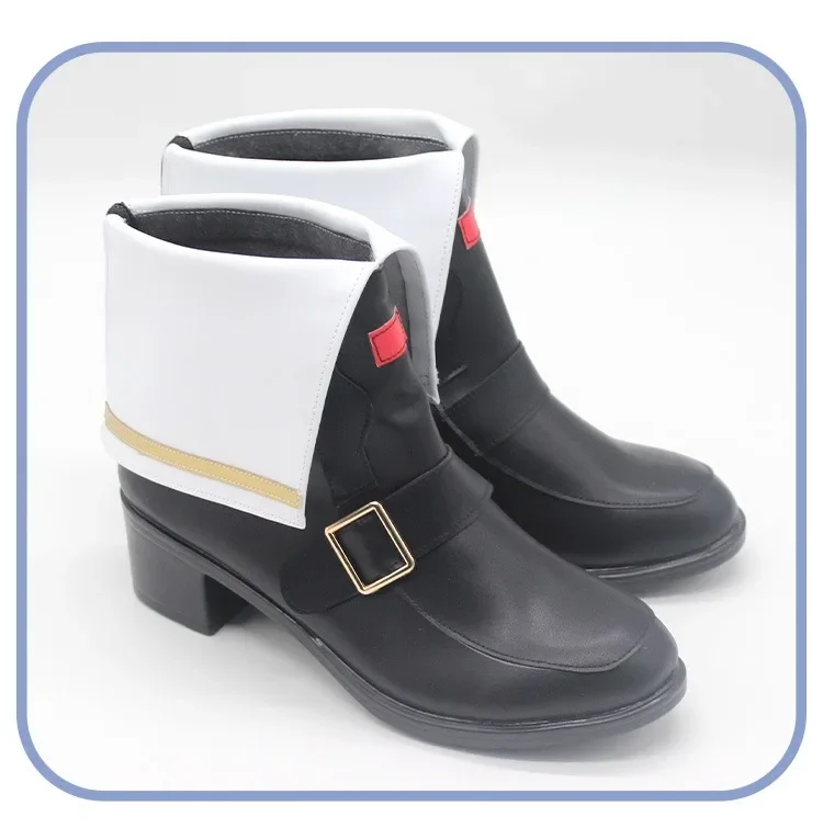 Game Girls Frontline Lynn Cosplay Shoes Halloween Carnival Boots Cosplay Prop Anime PU Leather Shoes Custom Made