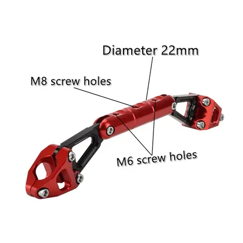 6 best sales मोटरसाइकिल हैंडलबार सहायक उपकरण - №5