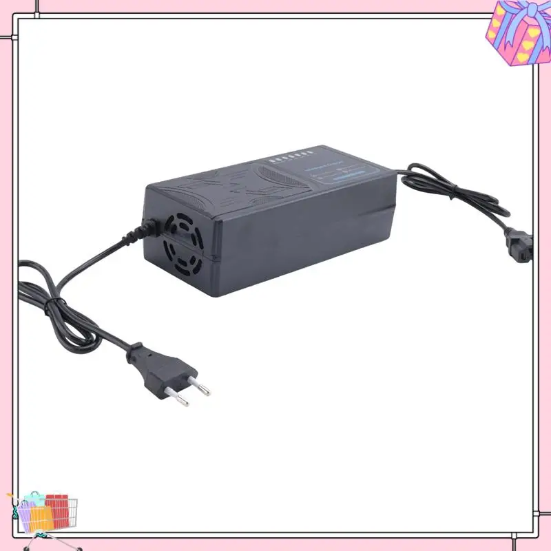 

A77T-20AH Electric Vehicle Charger 7 Light Display Power Display Current Leakage Protection/Full Pulse EU Plug