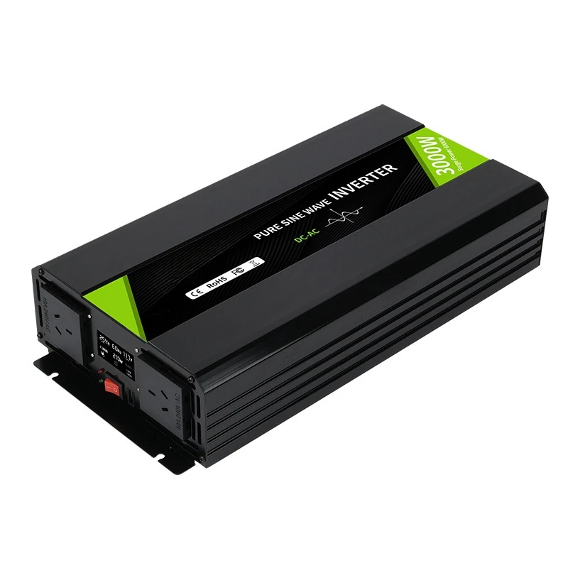 Myami To Ac 12v 220v 3000w 3kw Pure Sine Wave High Power Inverter 3000w Peaker Power 6000w Car Inverter