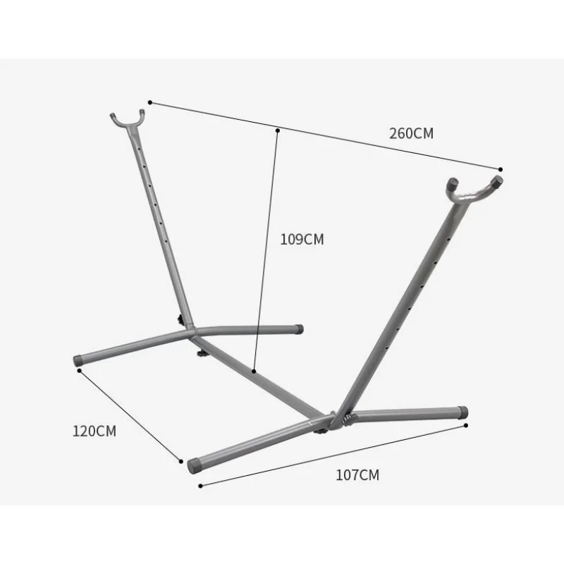 Staffa per la casa per interni con doppia altalena per amaca singola portatile da campeggio antiscivolo per esterni in tela