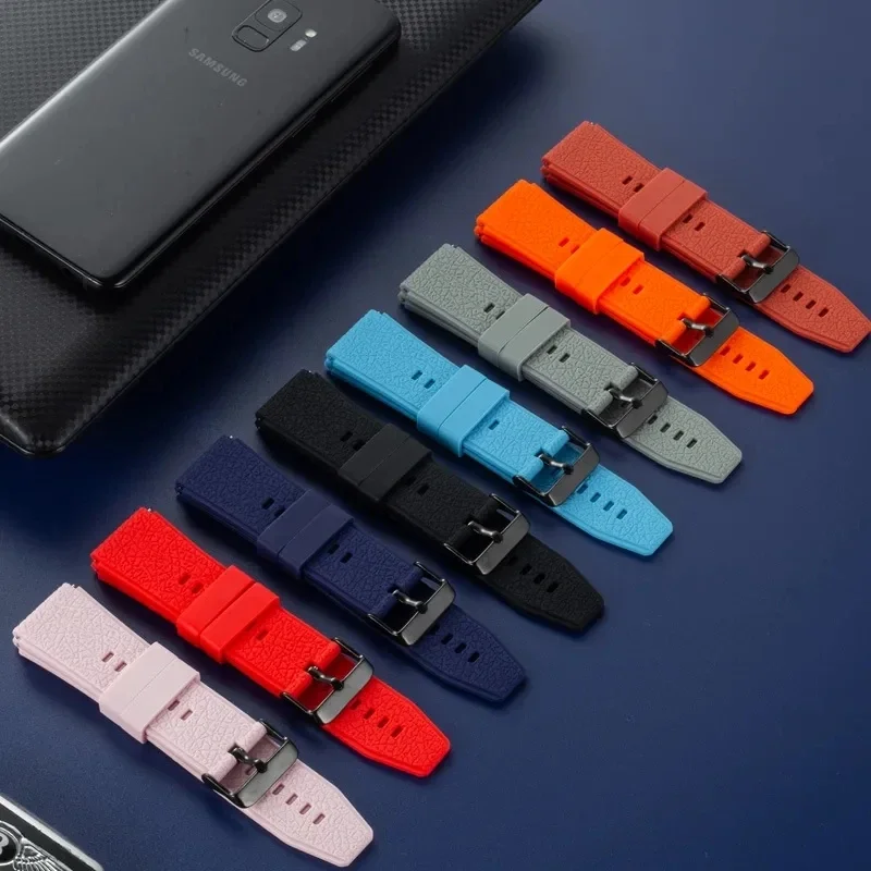สายซิลิโคน22มม. สำหรับ Huawei GT3 46มม. สายนาฬิกาสำหรับนาฬิกา Huawei 3 /3 Pro/ GT2 pro/gt 2E/GT2 46มม. /gt