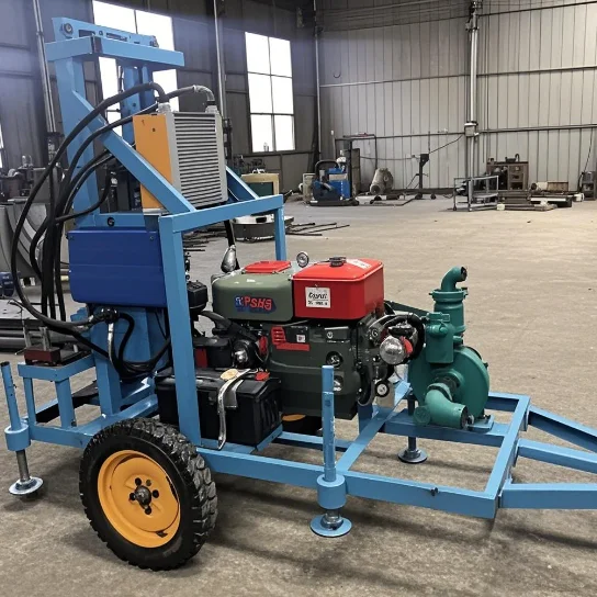 100M 200M 303 Meters Depth   In Mining Environments Machine For Drilling Water Well Drilling Rig