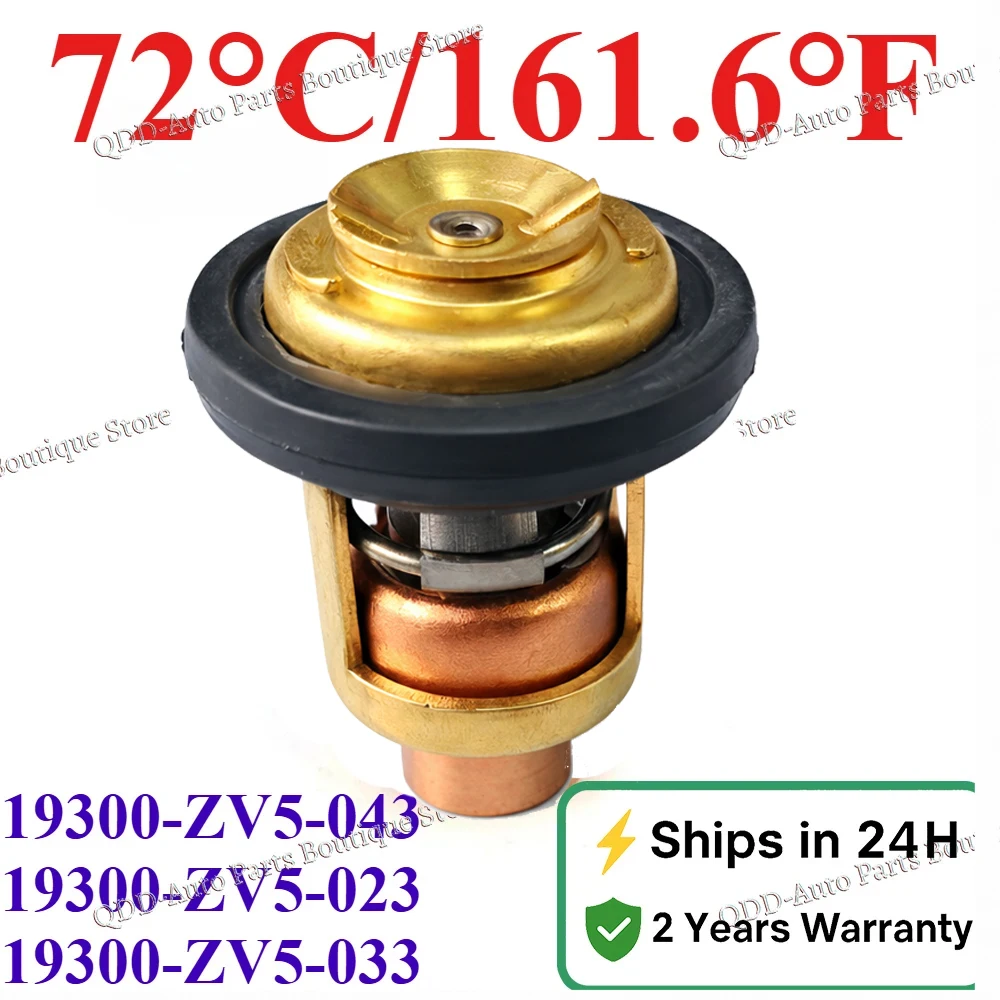 

72 ° C 19300-ZV5-043 Для морских подвесных двигателей Honda Термостат 25, 30, 35, 40, 45, 50 75 90 115 130 BF25A BF30A BF35A BF40A BF45A BF50A