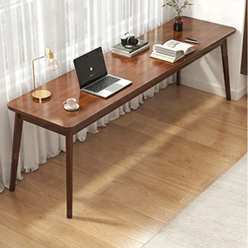 Standing Modern Office Table Work Brown manmade board Office Table Study Desk Escritorios De Ordenador Home Furniture