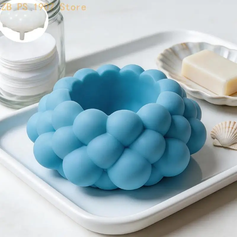 Flexible Silicone Mould For Making Unique Bubble Tea Holders 55KA