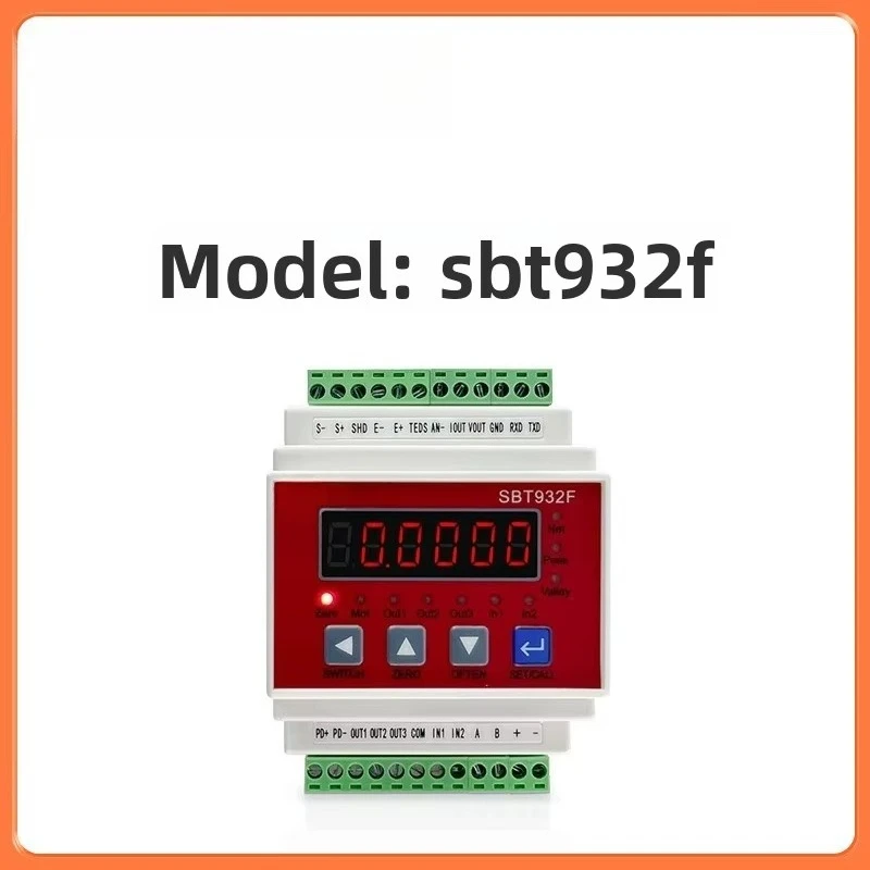 SBT932F Pressure Load Sensor Instrument High Precision Digital Display RS232 and 485 Output