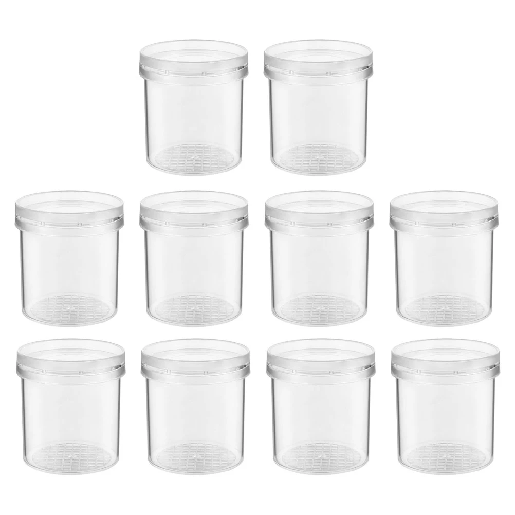 

15pcs Insect Observation Cups Magnifying Boxes Bug Catcher Viewer Portable Plastic Multi Function Critter Containers Insect