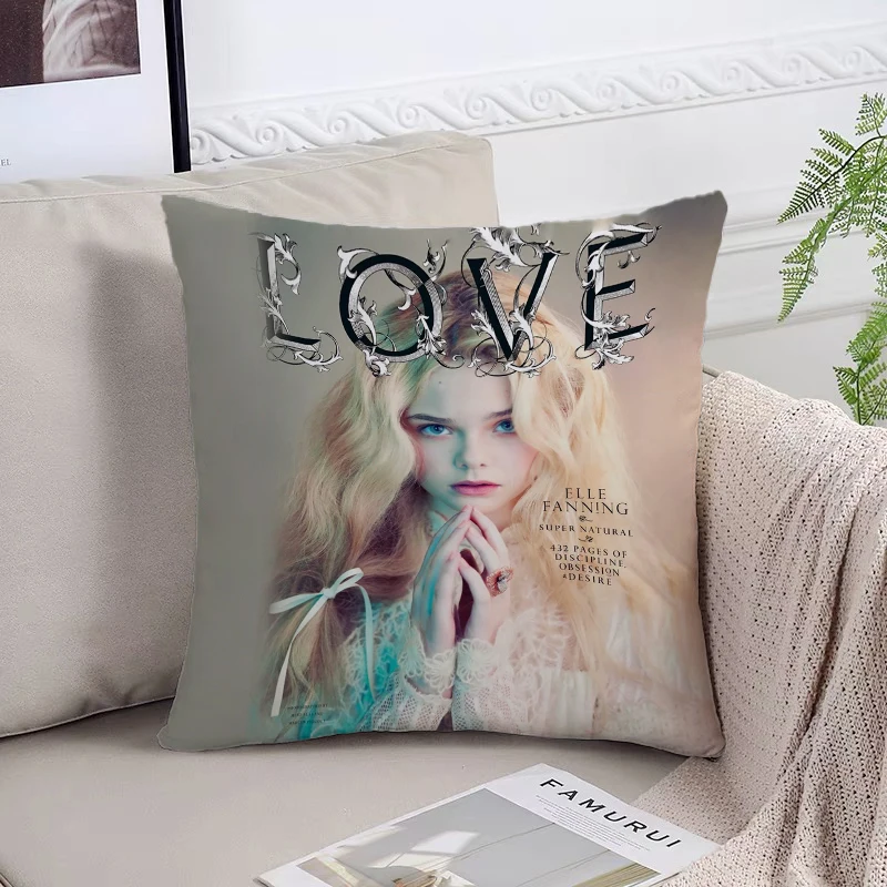 M-Mary Fanning Fan Gifts Cushion Covers for Decorative Cushions Bed Pillowcases Cover for Pillow Cases 45x45 Home Decoration