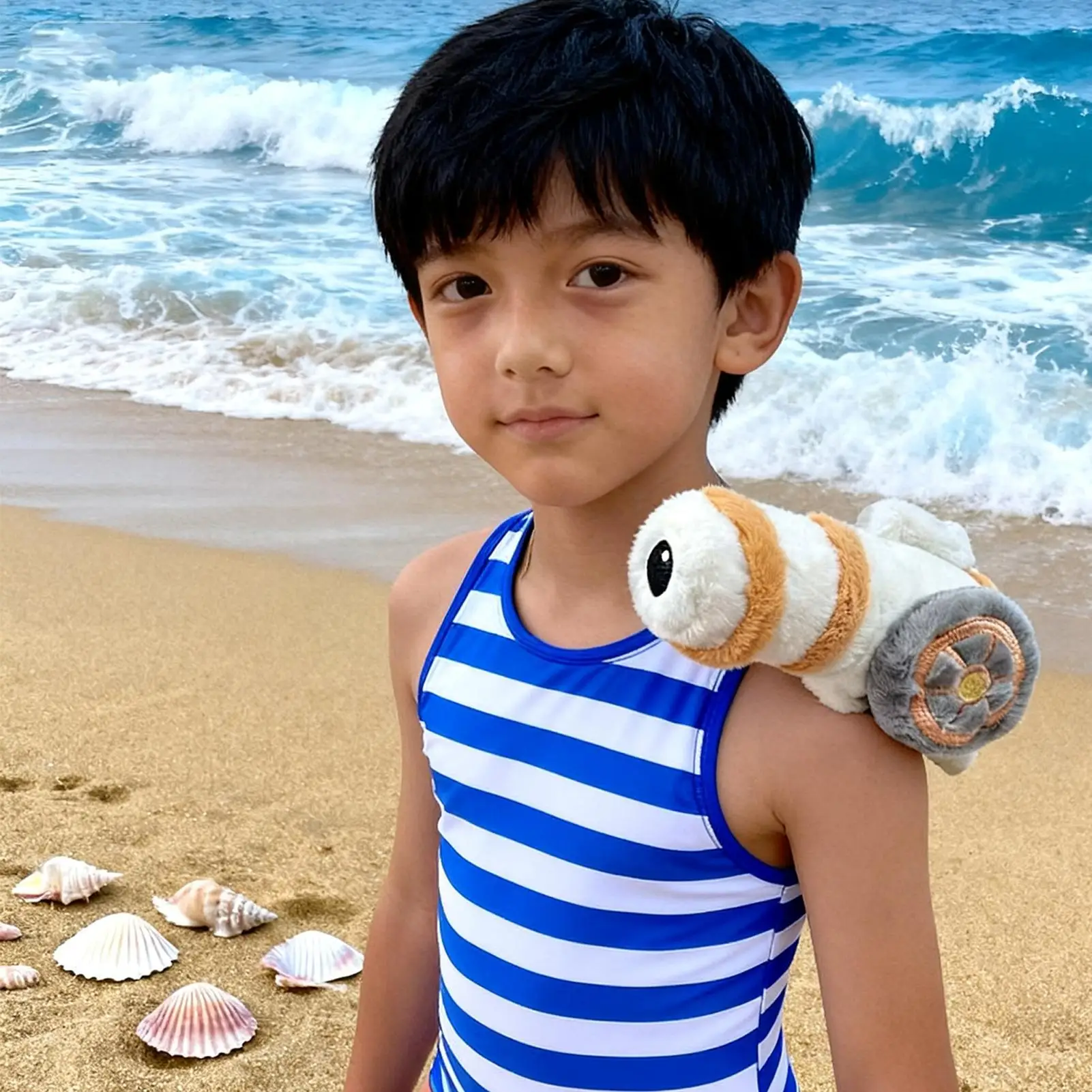 الكرتون صفعة أساور الاطفال الحسية تململ ألعاب من نسيج مخملي لعبة تفاعلية أفخم المعصم الفرقة ديكور المنزل هدية الطائرات مدفع صفعة هدفين