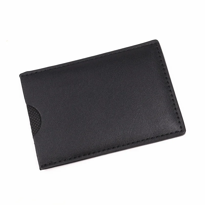 Leather Bat Wallet Personalized Superhero Mask Card Holder Bat ID Heroic Wallet Gift Men Leather Slim Card Holder Case Wallet view 3