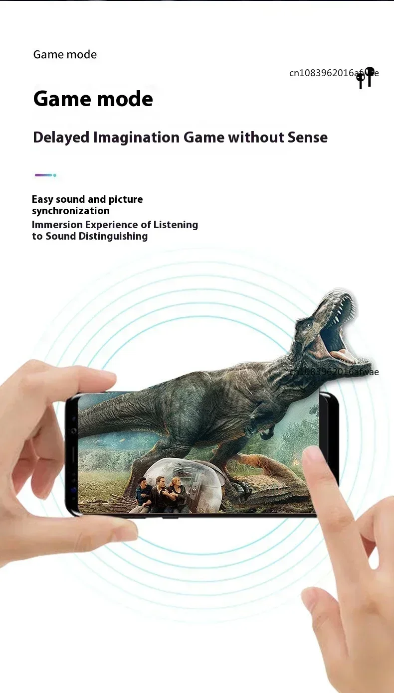 سماعات أذن Xiaomi Redmi AP05 True Wireless Bluetooth5.3 سماعة أذن HIFI صوت ستيريو سماعات أذن رياضية مع ميكروفون لنظام Android iOS