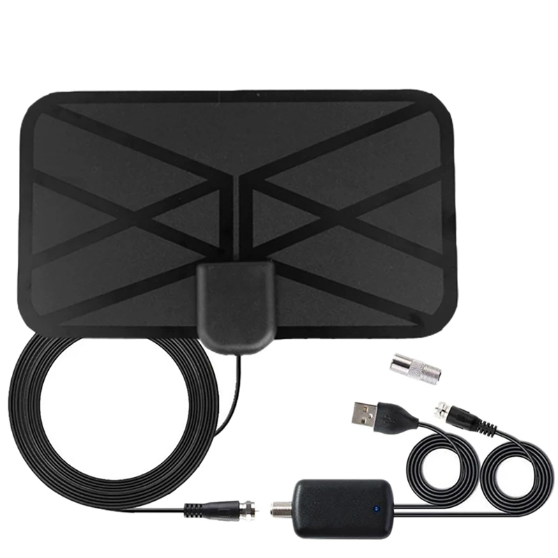 RISE-25DB TV Antenna,HD Digital Indoor Antenna Long 1500 Miles Range Support 4K 1080P And Older TV's Indoor HDTV Antenna