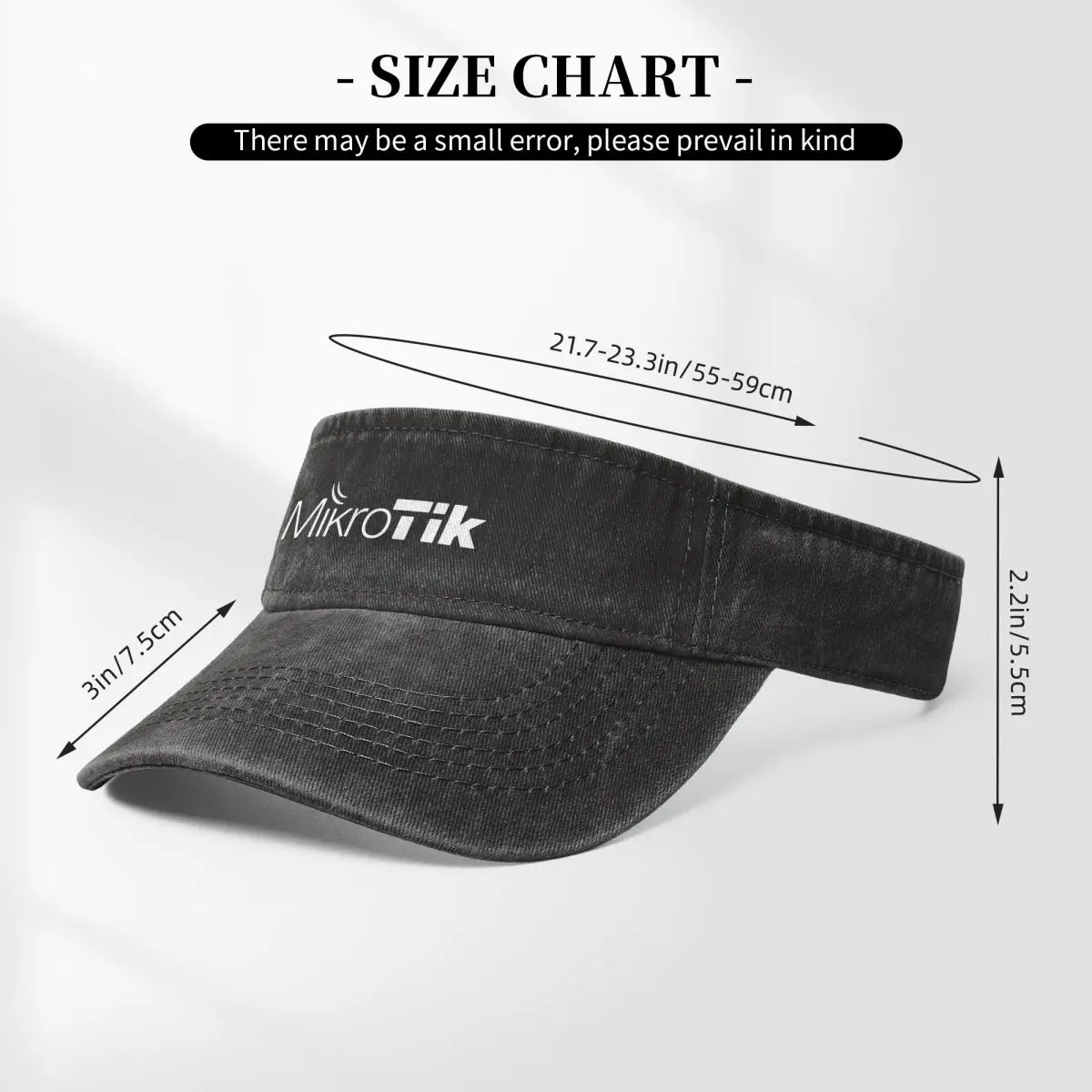 MikroTik Logo Empty Top Baseball Sun Cap Summer Adjustable Baseball Cap