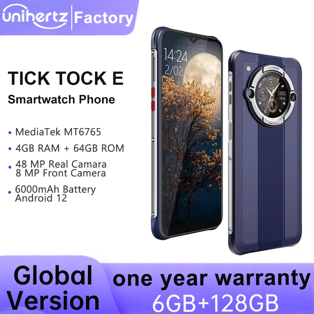 Unihertz Ticktock E 6000mAh Battery 6.5