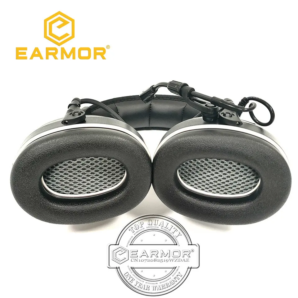 Imagem -05 - Earmor C51 sem Fio Bluetooth Captador de Voz e Redução de Ruído Fone de Ouvido Comunicações Táticas Tiro Earmuffs Nrr26