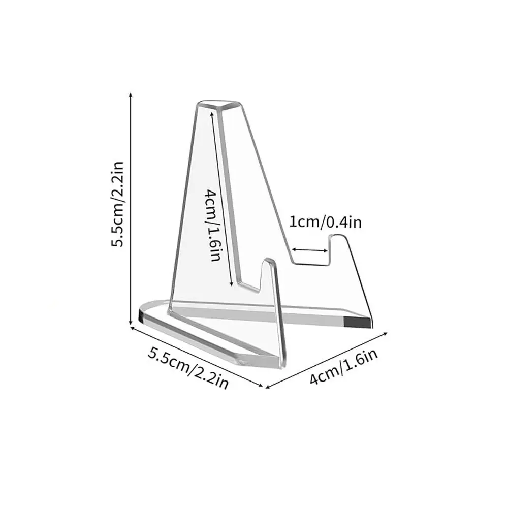 Accessories Arcylic Card Display Stand Transparent Durable Graded Card Display Universal Display Easels