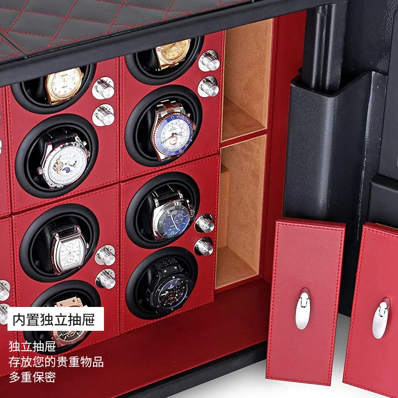 세이프 박스 자동 와인딩 흔들리는 기계식 시계, 전기 흔들리는 시계 박스, 회전 시계 박스 컬렉션