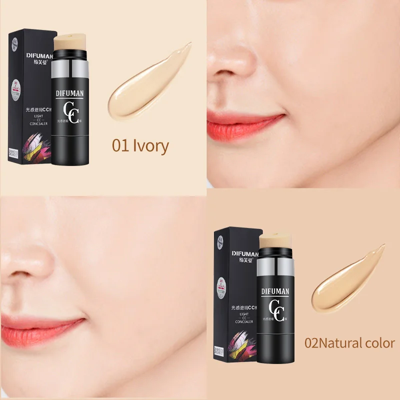 Colors Liquid Concealer CC Smooth Moisturizing Long Lasting Scars Acne Cover Foundation Cream Face Cosmetics Makeup