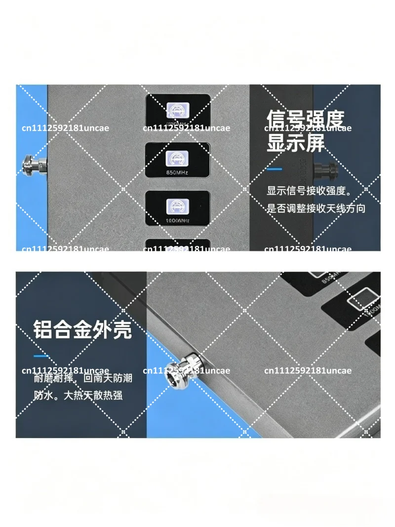 Cell Phone Signal Booster 2G 3G 4G LTE Amplifier Repeater Kit for Home Office