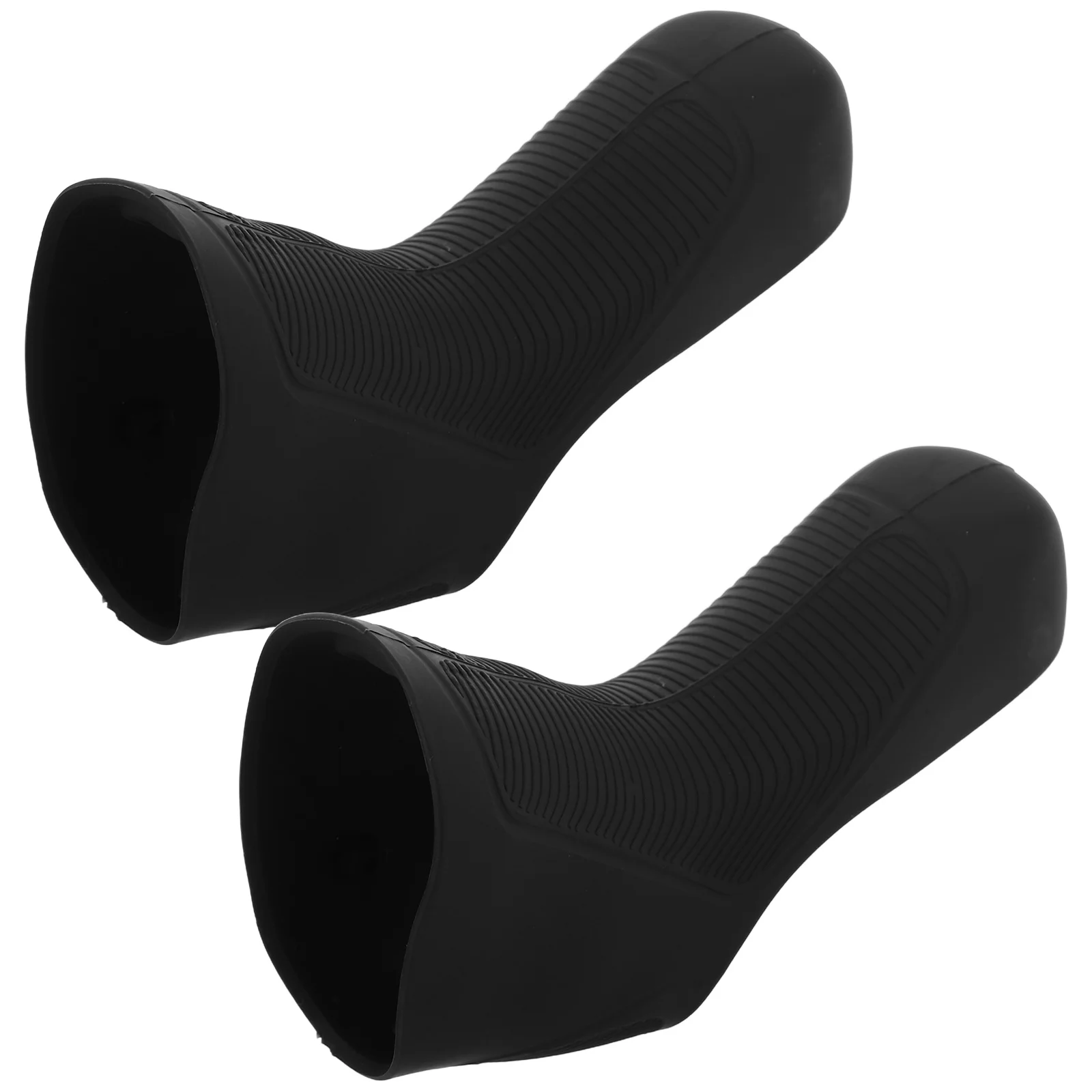 

2Pcs Bike Silicone Handlebar End Covers Brake Lever Protective Grip Sleeve Anti Slip Shock Absorption Road Bicycle Controls