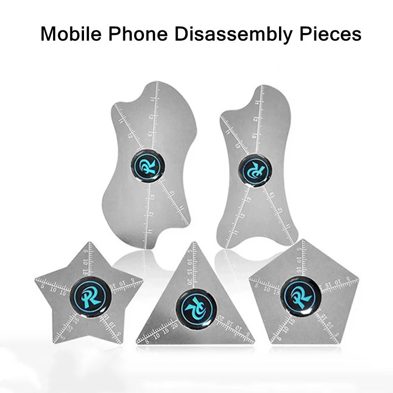 

TE-022 Карта для разборки изогнутого экрана мобильного телефона, металлические весы из нержавеющей стали, ручные инструменты для обслуживания