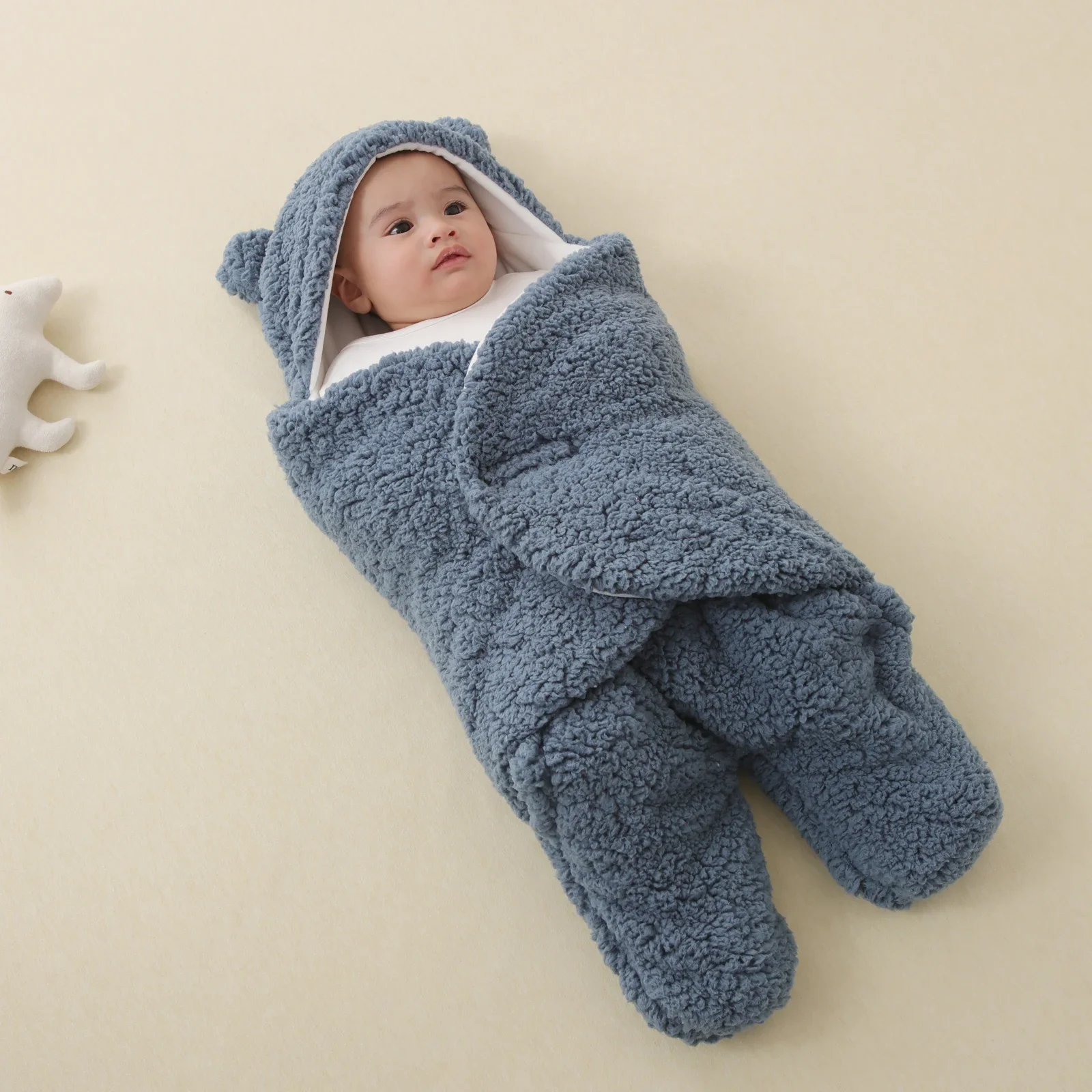 

Newborn Baby Boys Girls Blankets Plush Swaddle Wrap Ultra-Soft Fluffy Fleece Sleeping Bag Cotton Soft Bedding Baby Stuff 0-6M