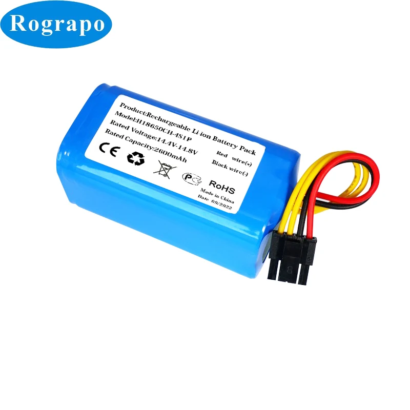 New 14.8V 3400mAh/2800mAh Battery for Airrobo P10 2600pa Robot Vacuum Cleaner Li-ion 18650 4S1P