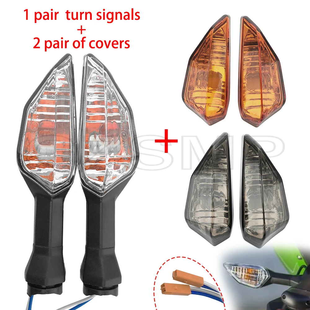 Rear Turn Signals Light Lamp fit For KAWASAKI NINJA 250 2013-2023 NINJA300 2013-2020 NINJA400 650 ZX10R ZX6R Z1000SX