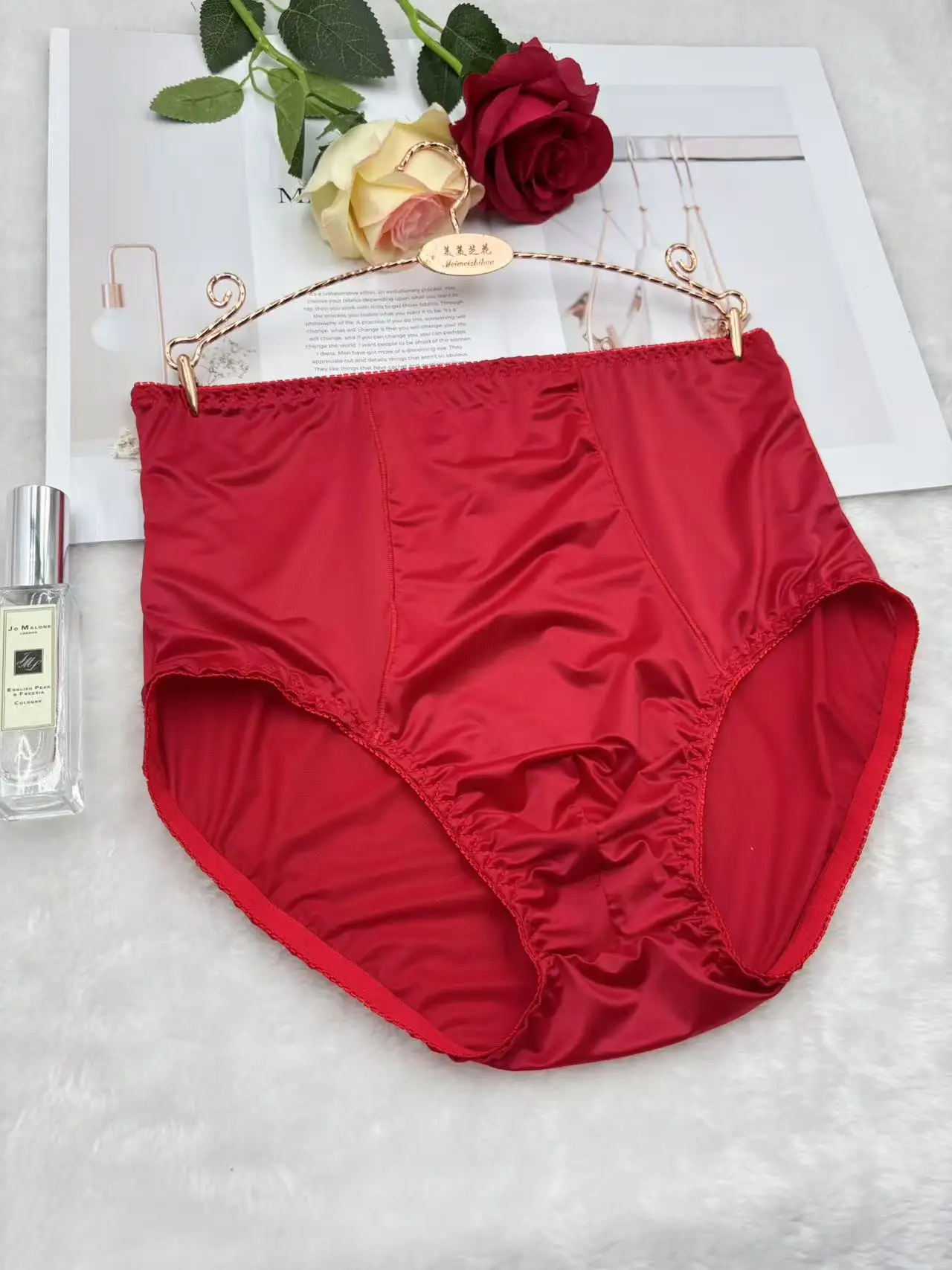 

Мужские трусы-трусы Silky Touch с высокой талией