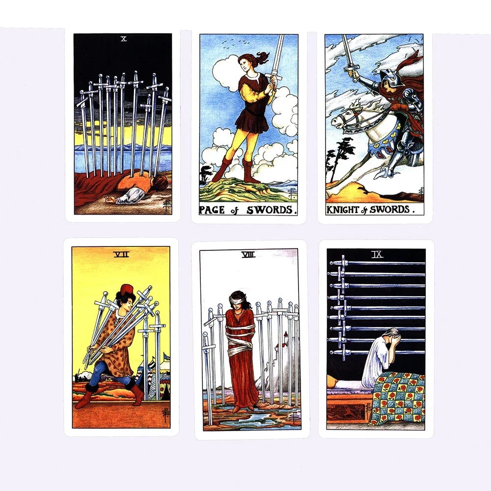 Large size sturdy deck Universal Waite Tarot Deck Cards with Guide Book for Beginners.78-Card Deck.Tracking Available Logistic