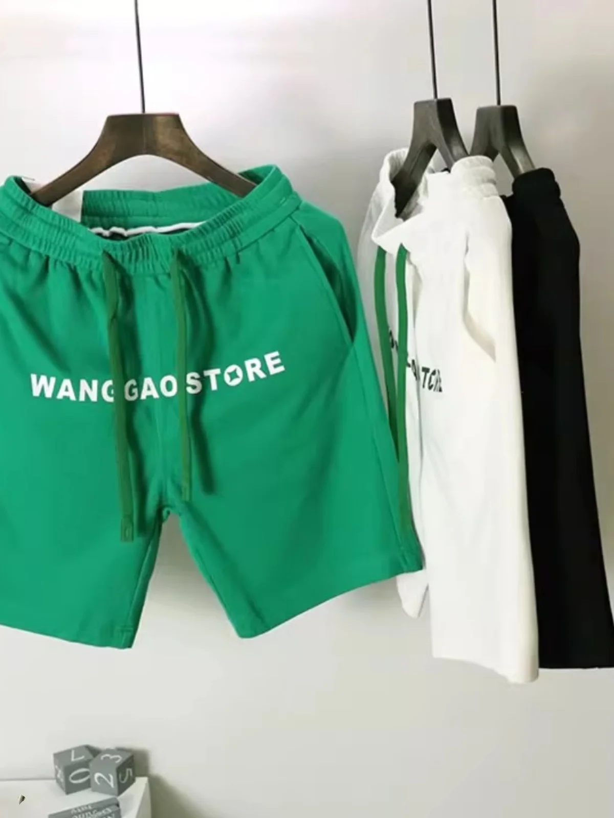 

Мужские летние модные повседневные спортивные бриджи из чистого хлопка, эластичные, размера XL, 300 Pou