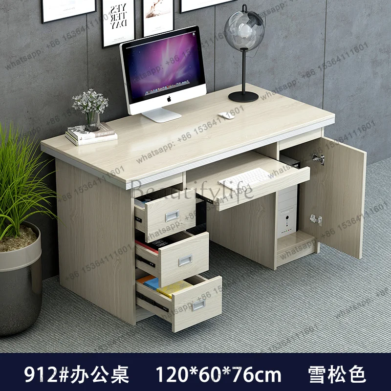 Executive Decoration Office Desk Wooden Study Modern Computer Gaming Standing Office Desk Display