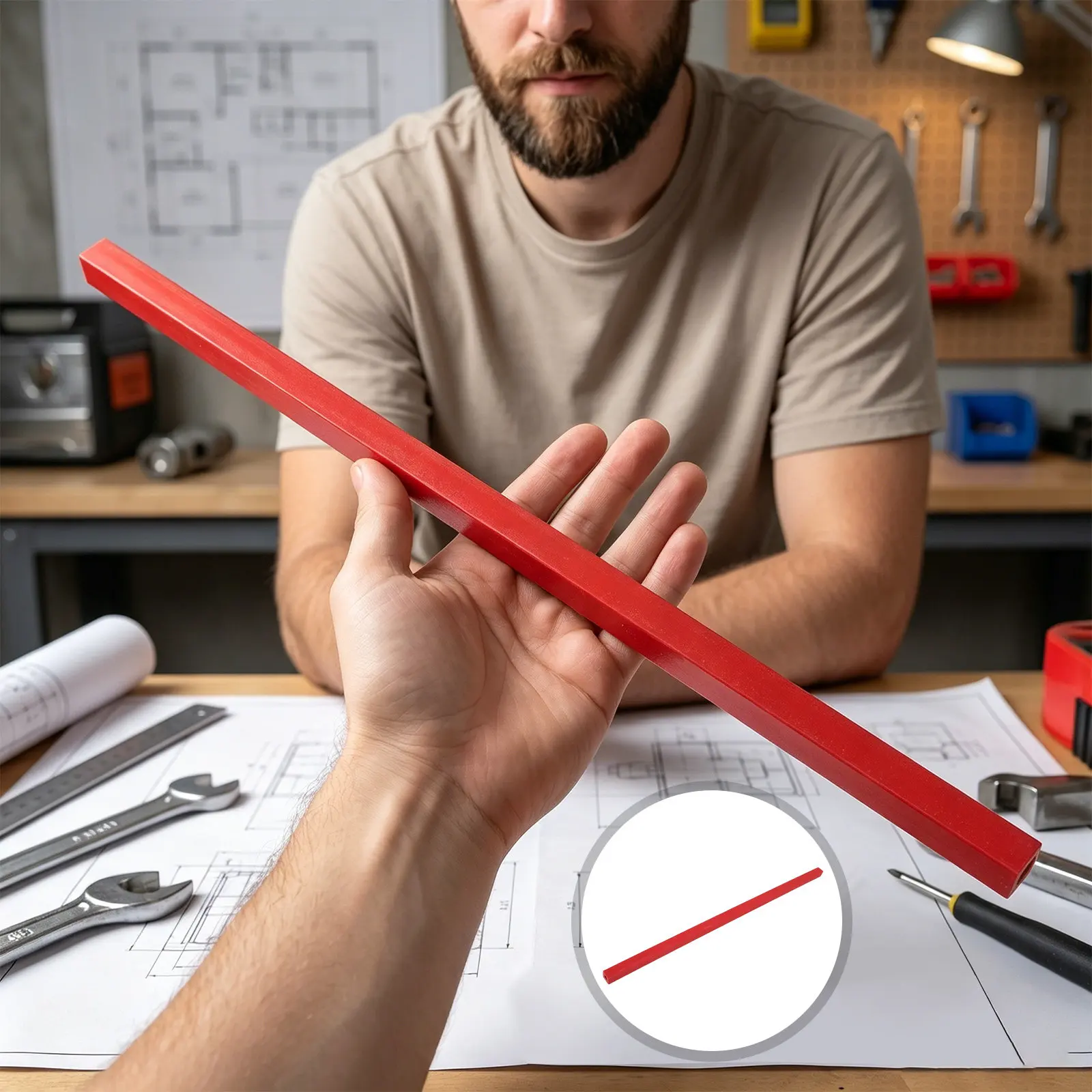 4pcs-cutting-stick-guillotine-paper-cutter-plastic-blade-pad-replacement-45cm-paper-cutting-machine-base-strip-for-office