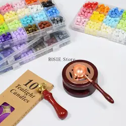 100 Pcs/Bag Mixed Lacquer Seal Wax Seal DIY Wax Particles Sealing Stamp For Envelope Letter Wedding Party Invitation
