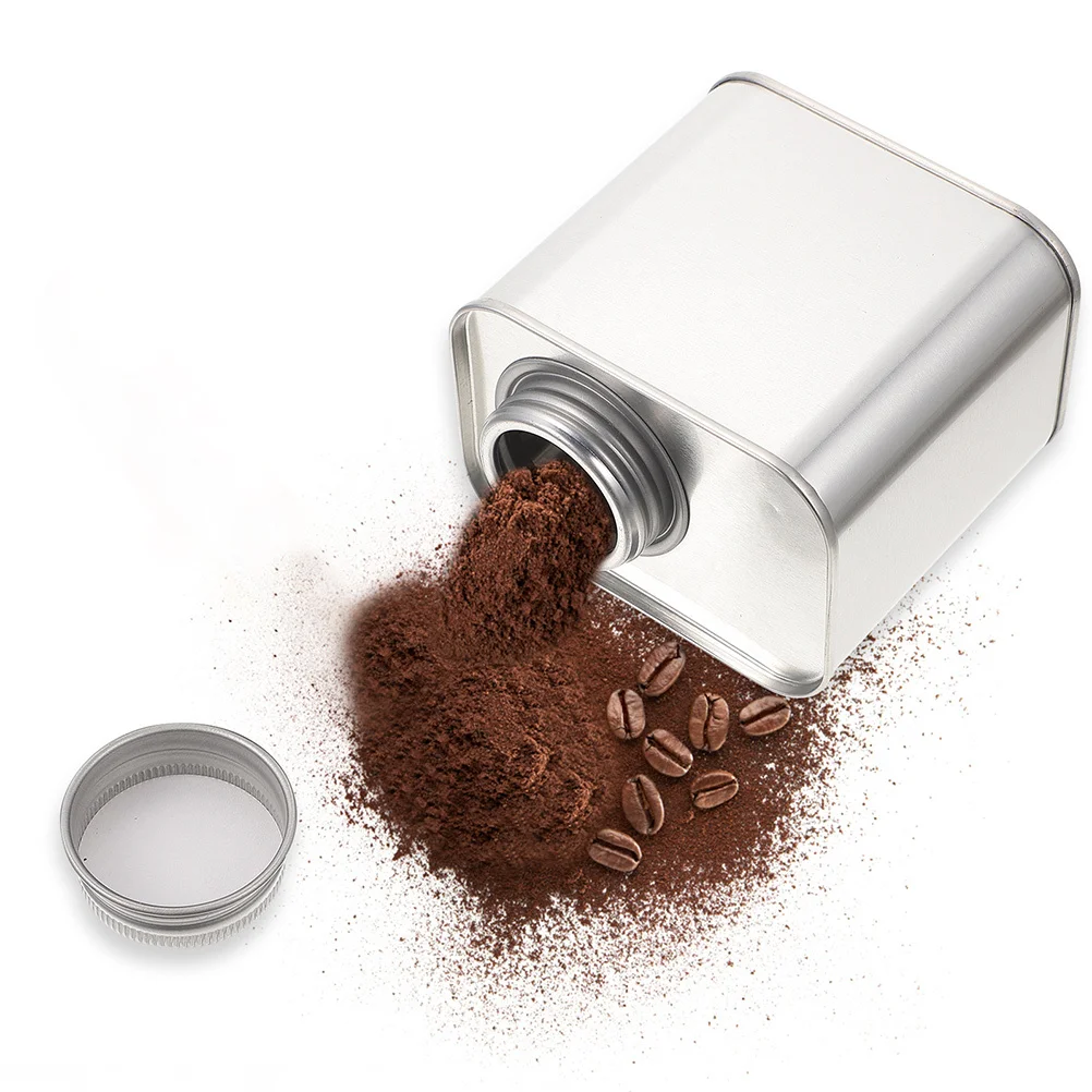 

2Pcs Coffee Bean Storage Canisters Airtight Seal Containers Kitchen Organizer for Tea Powder Spice Vacuum Jars