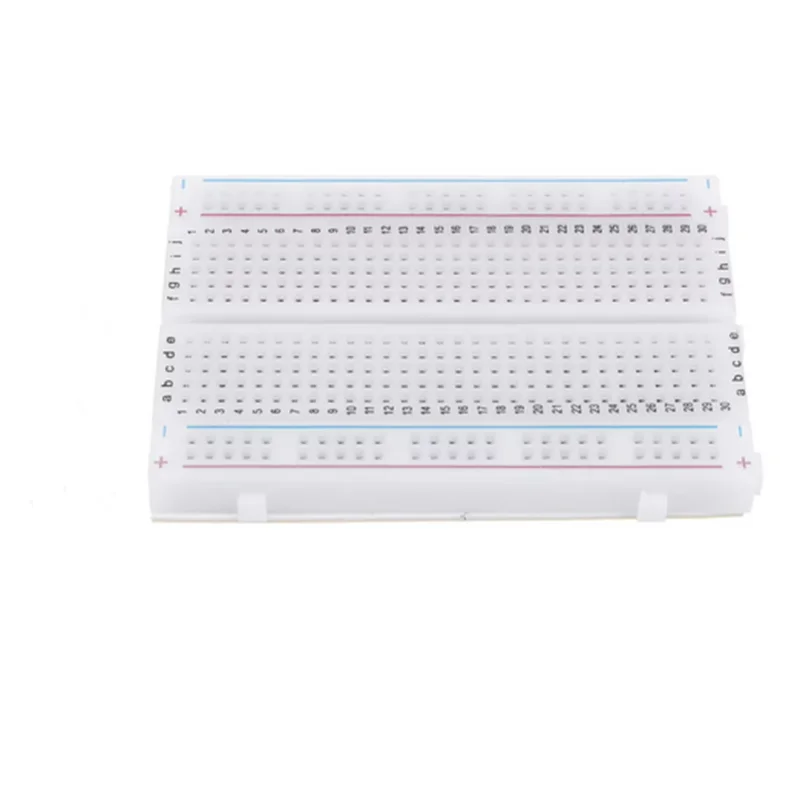 1-10pcs 400 Tie Points Solderless PCB Breadboard Mini Universal Test Protoboard DIY Bread Board for Bus Test Circuit Board image 4