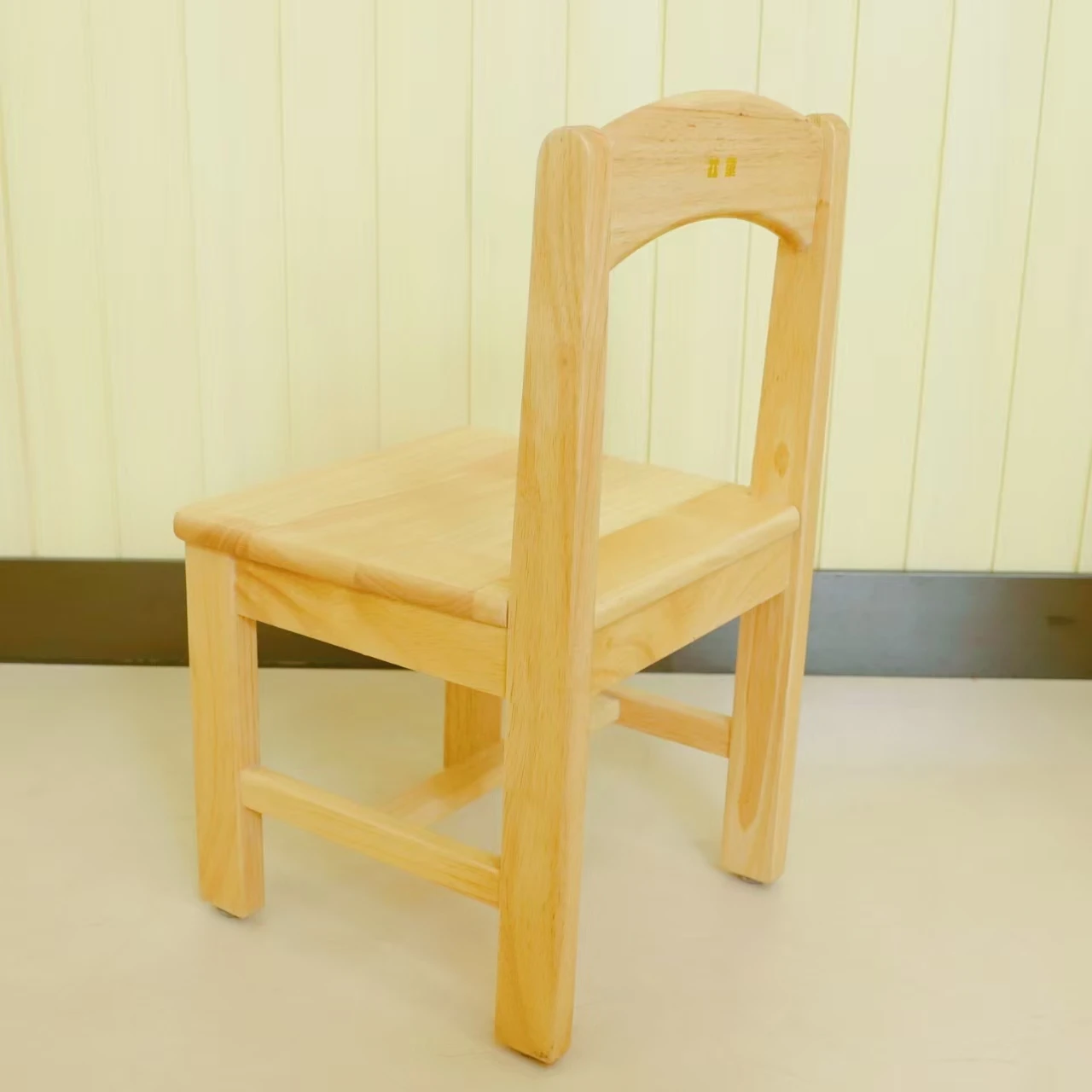 *#g forHigh Quality Anti-Tip Design Kindergarten Chair Furniture High Load Capacity Rubber Wood