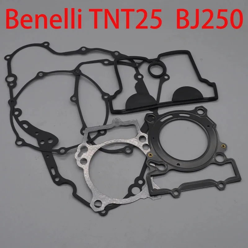 250cc Motorcycle Engine Cylinder Gasket 72mm, Motorcycle Cylinder Head For Benelli BN251 TNT25 TNT250 BJ250-15 15A / BN TNT 25 2