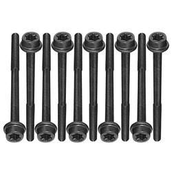 Genuine 10X Cylinder Head Bolts Set For Ford S-Max Mustang Jaguar Land Rover Mazda CX 3 5 6 Volvo S80 1229267 1S7G6065CA 1682136