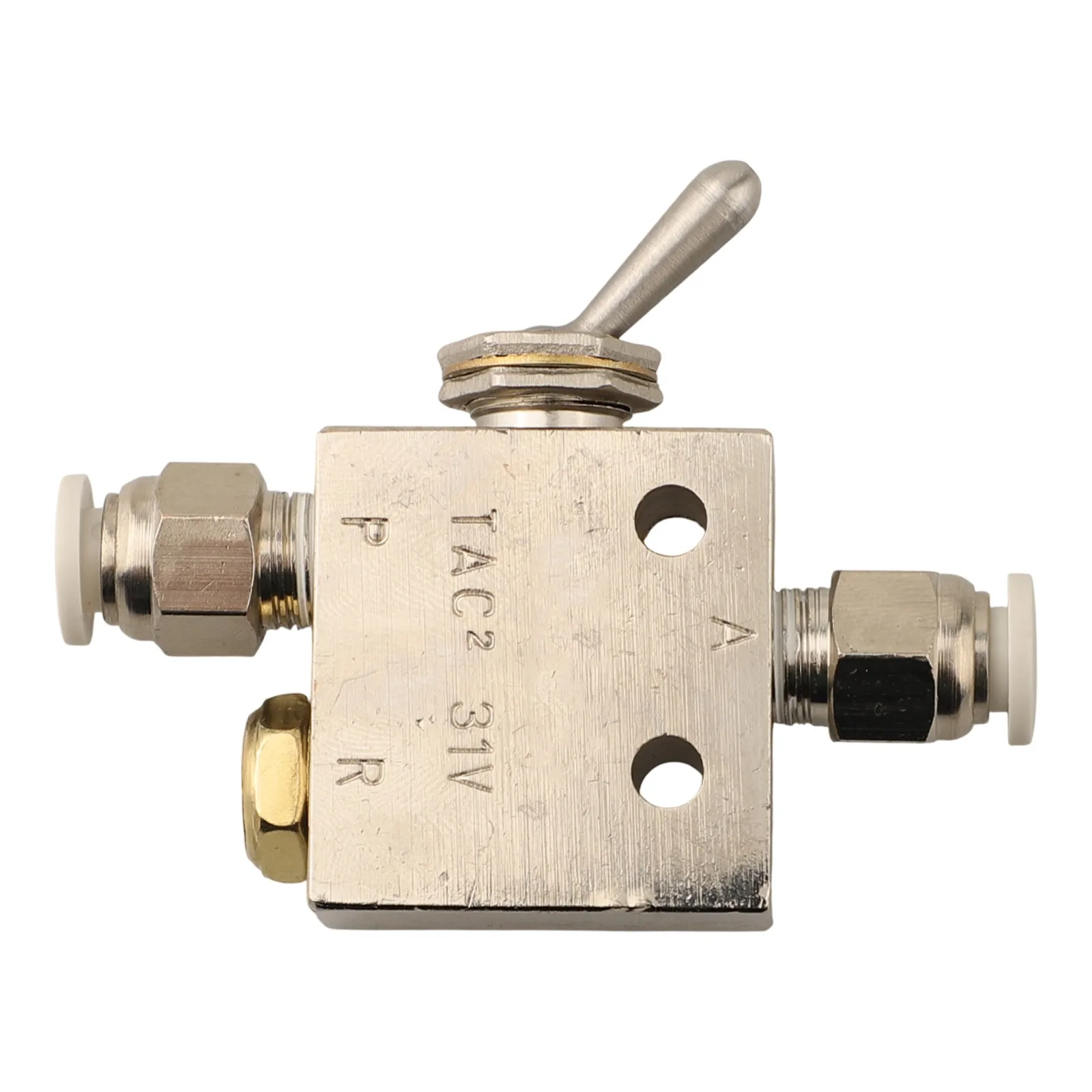 Pneumatic Valve TAC231V 2 Position 3 Way Mechanical Valve with 6mm Connector for Use in Automatic Pneumatic Devices