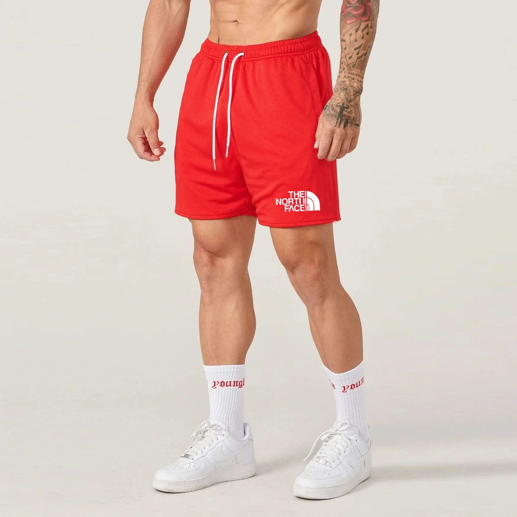 Summer 2024 new sports fitness shorts men\'s basketball competition training running casual casual fast-drying pants