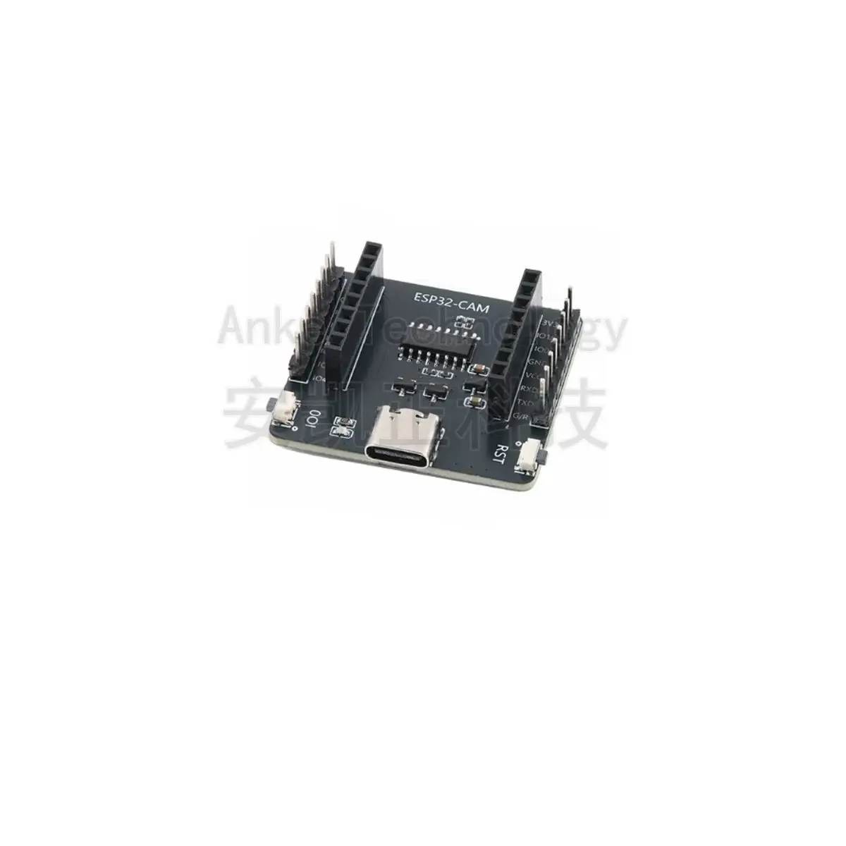 ESP32-CAM Test base plate with Automatic Download and Type-C Interface