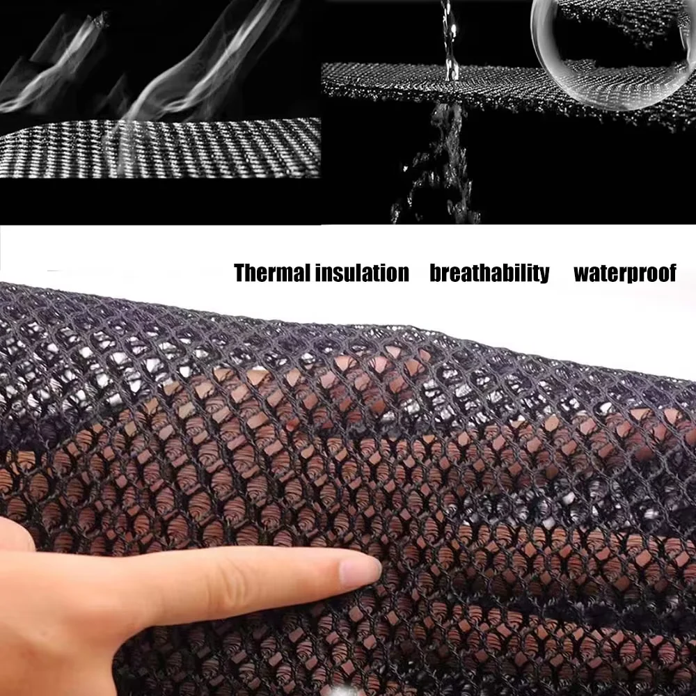 デューク 250 オートバイアクセサリー 3D メッシュ生地クッション通気性防水保護シートカバー